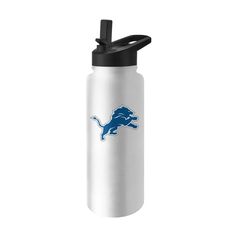 Detroit Lions 34oz Logo Quencher Water Bottle
