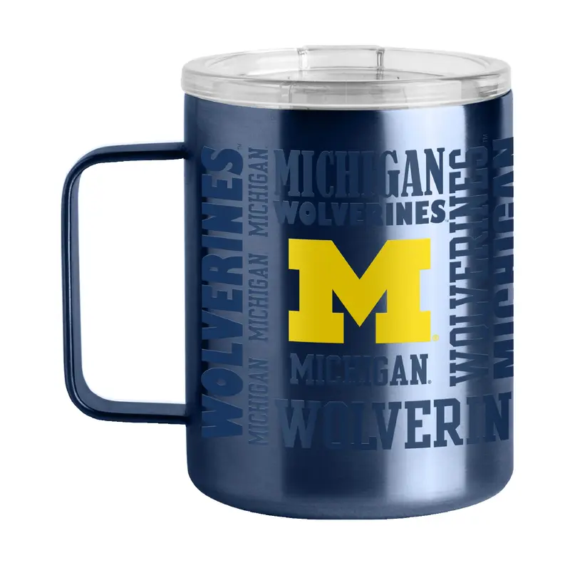 Michigan 15oz Replay Stainless Steel Mug