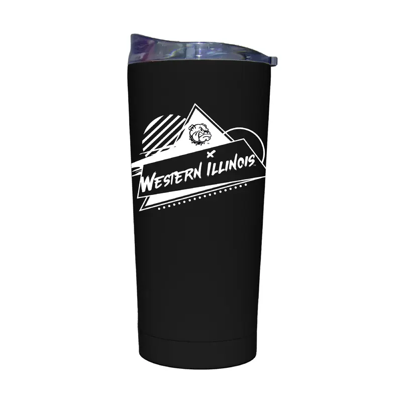 Western Illinois 20oz Optic Rad Soft Touch Tumbler