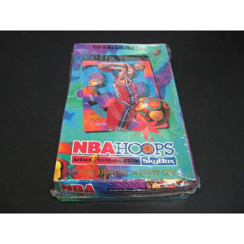 1995/96 Hoops Basketball Series 1 Rack Box