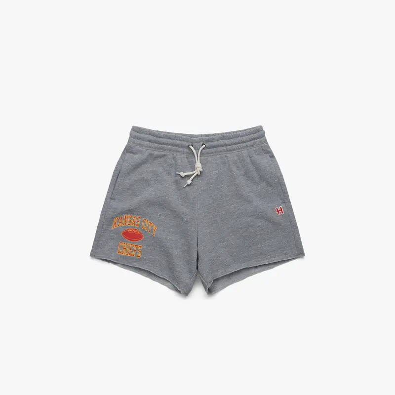 Women's Kansas City Chiefs Gridiron Sweat Shorts