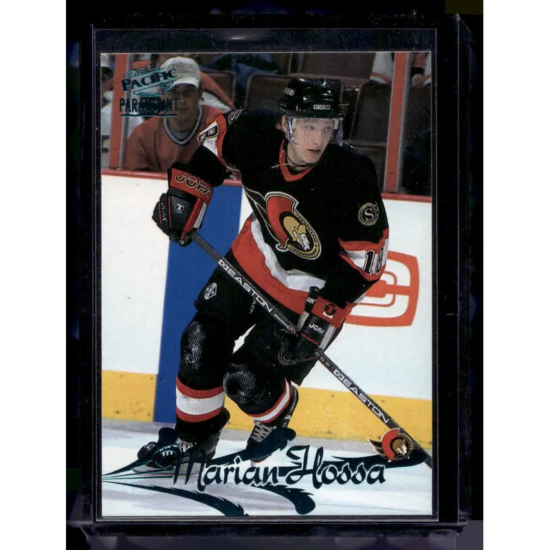 1997-98 Pacific Paramount  - Emerald - Marian Hossa #125 RC