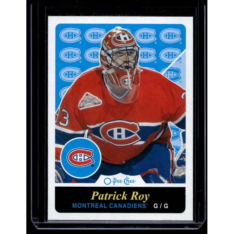 2015-16 O-Pee-Chee - Retro Blank Back - Marquee Legends - Patrick Roy #552