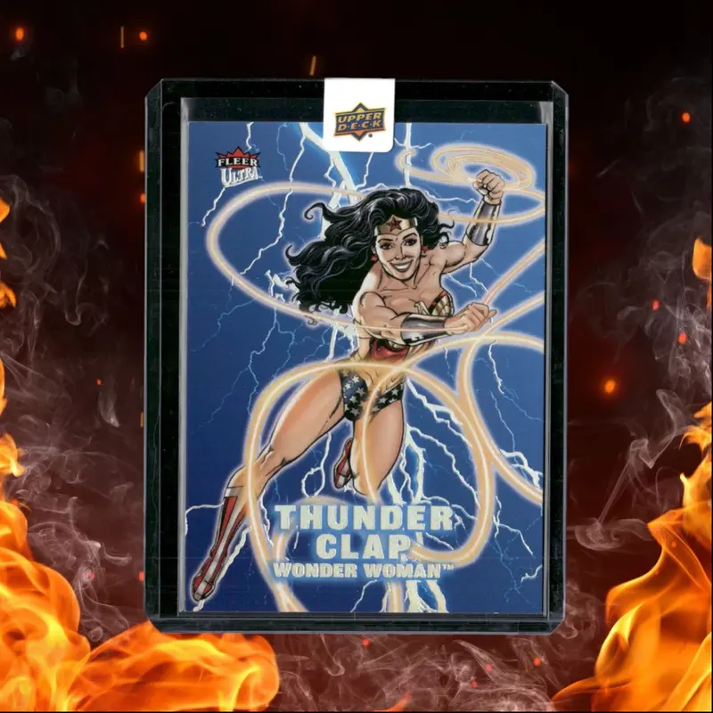2025 Upper Deck CDD Fleer Ultra DC Wonder Woman Thunder Clap (A) #TC-13