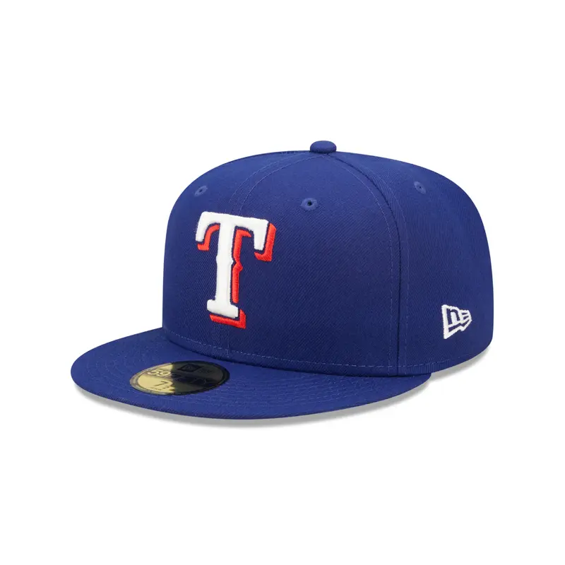59Fifty Fitted Cap Texas Rangers AC Perf On Field - Blue