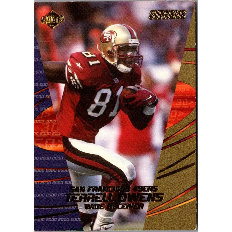 2000 Collector's Edge Supreme Terrell Owens #125