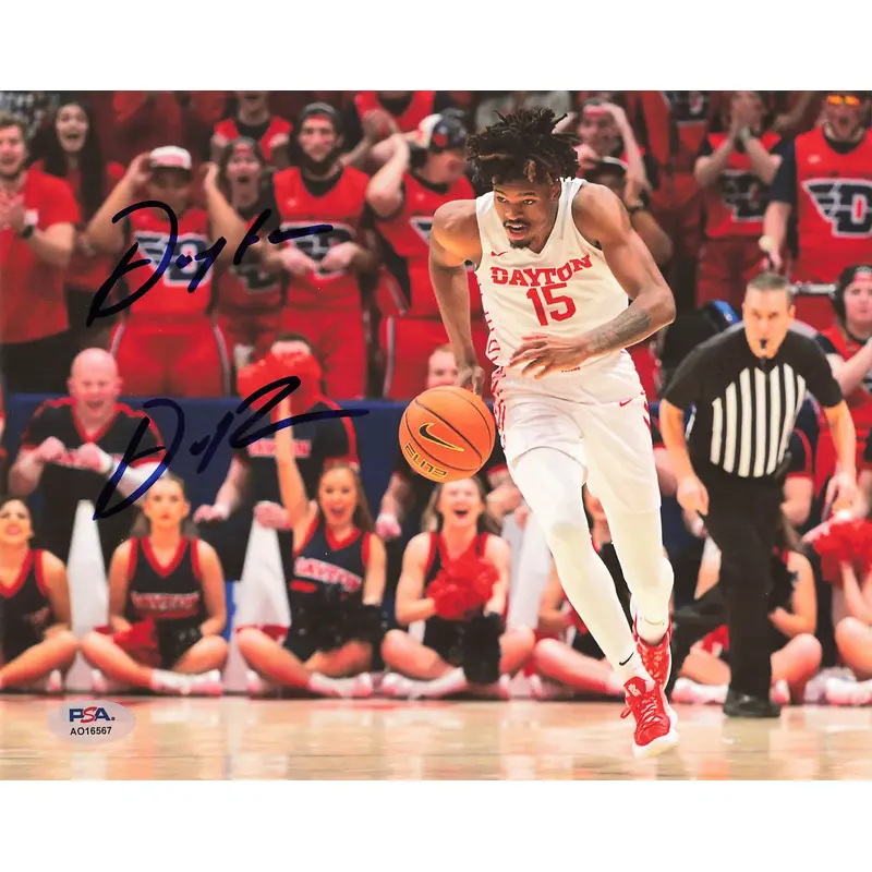DaRon Holmes II Signed 8x10 photo PSA/DNA Dayton Flyers Autographed