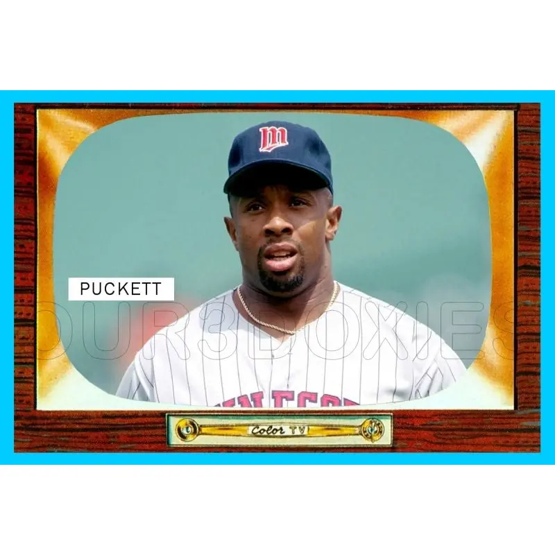 Kirby Puckett 1955 Bowman Custom Card - 4073