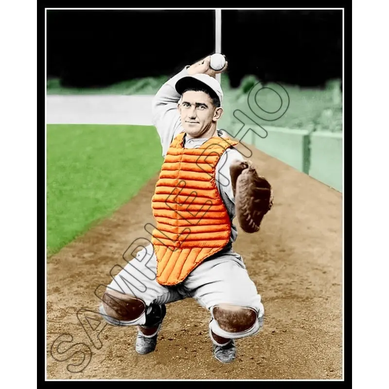 Mickey Cochrane Colorized 8X10 Photo - 1930 Philadelphia Athletics A's - 212