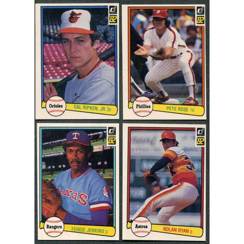 1982 Donruss Baseball Complete Set NM NM/MT (O/C) (660) (23-275) (Read)