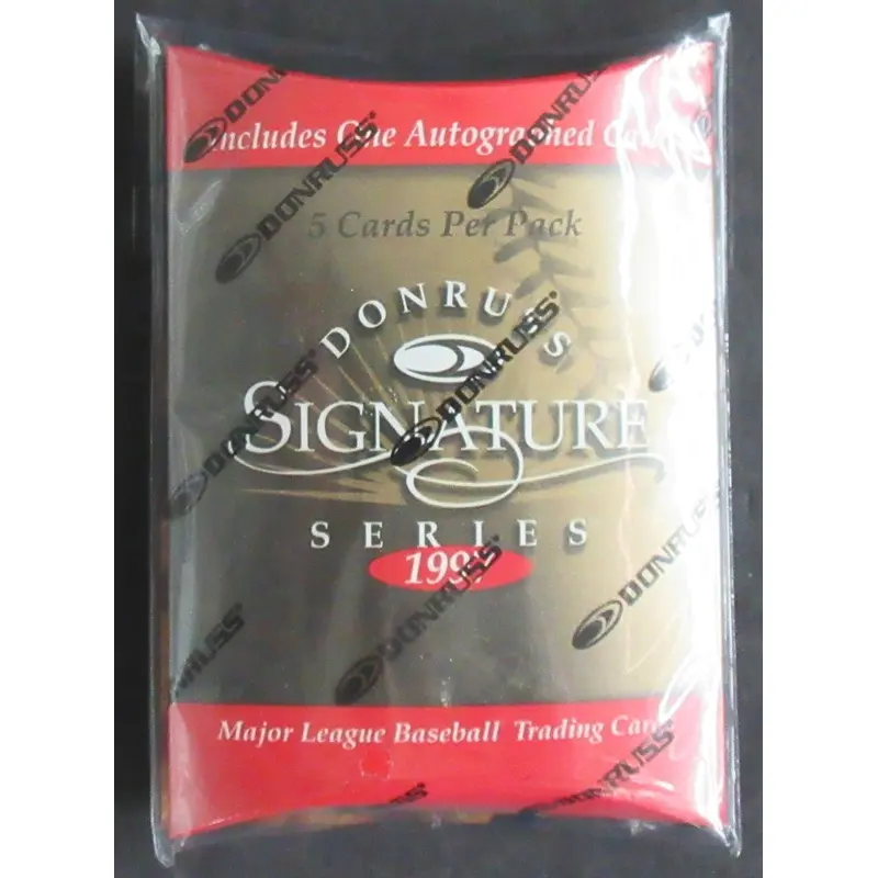 1997 Donruss Baseball Signature Series B Unopened Pack (5)