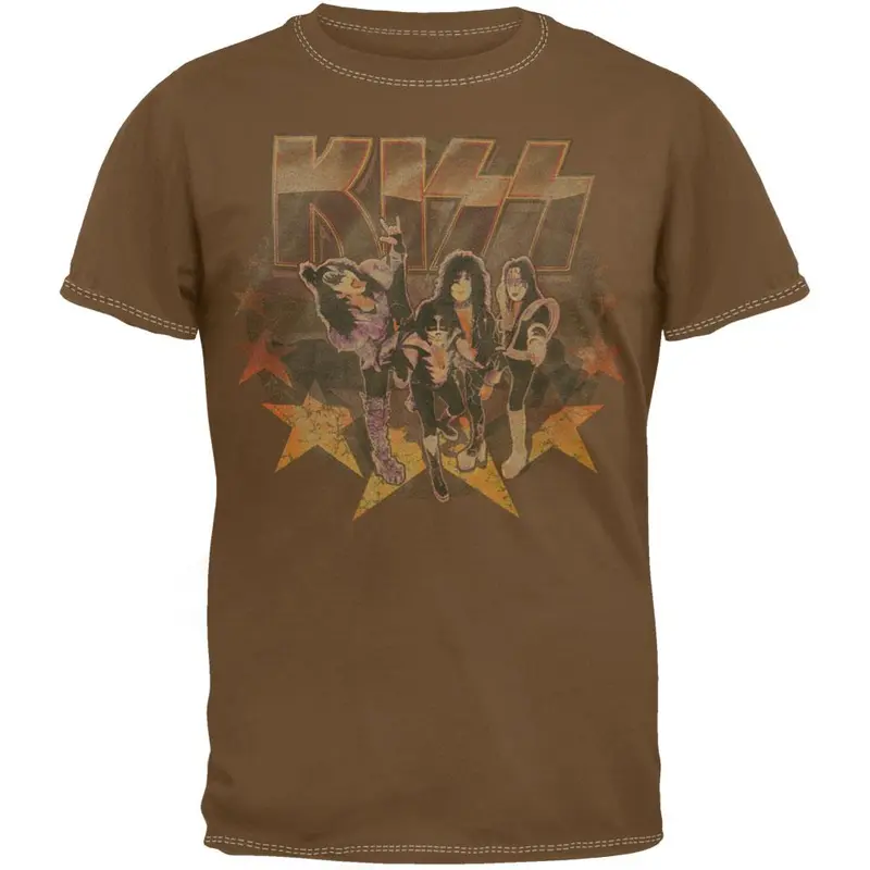 Kiss - Stars Overdye T-Shirt