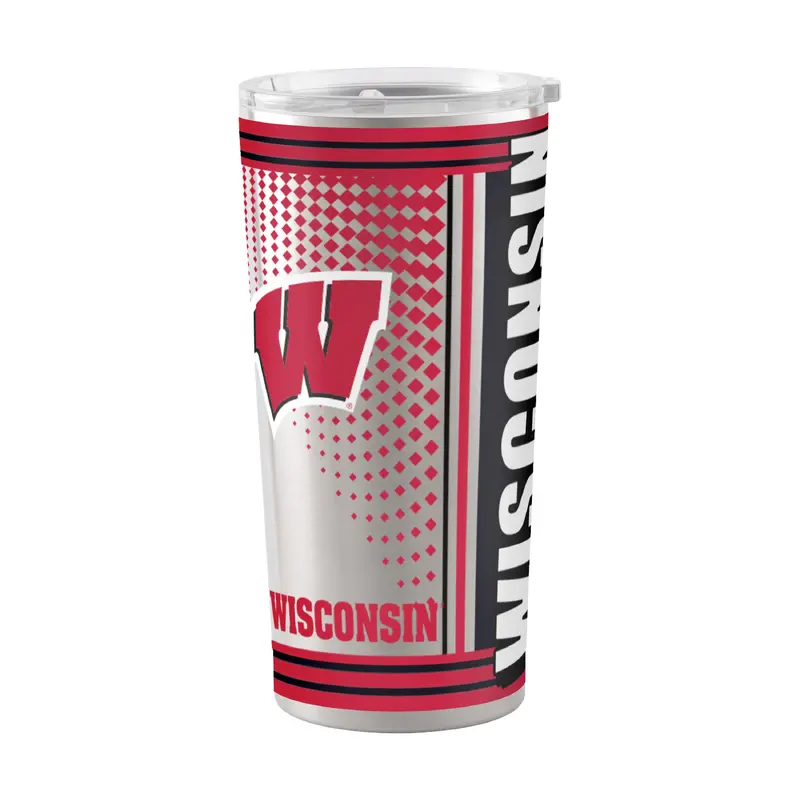 Wisconsin 20oz Hero Stainless Tumbler