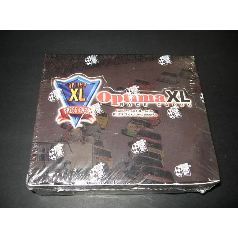 1994 Press Pass Optima XL Racing Race Cards Box