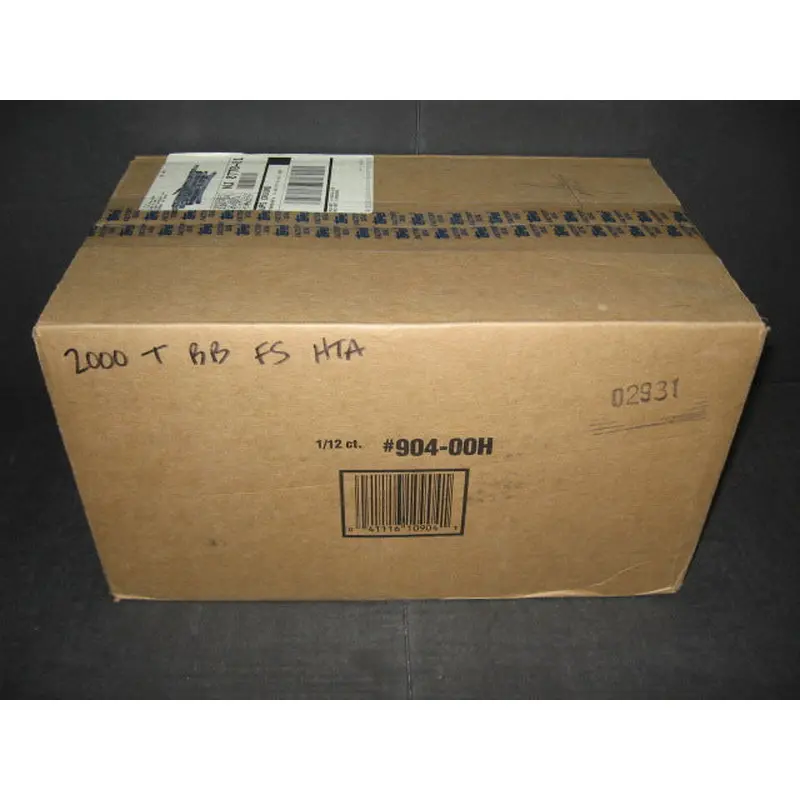 2000 Topps Baseball Factory Set Case (HTA) (12 Sets)