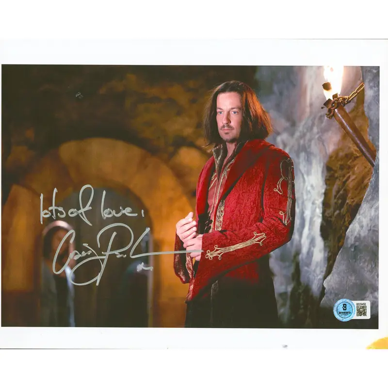 Craig Parker Legend of the Seeker "Lots Of Love" Signed 8.5x11 Photo BAS#BS29458