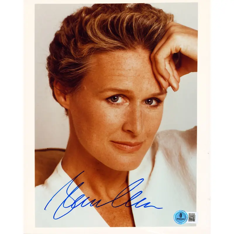 Glenn Close Fatal Attraction Authentic Signed 8x10 Vertical Photo BAS #BR43806
