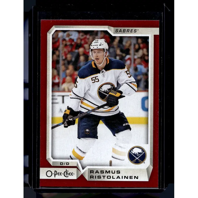 2018-19 O-Pee-Chee - Red Blank Back - Rasmus Ristolainen #139