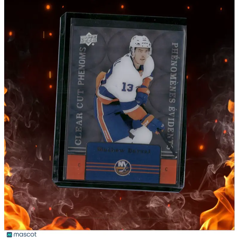2019-20 Upper Deck Tim Hortons Mathew Barzal Clear Cut Phenoms #CC-13