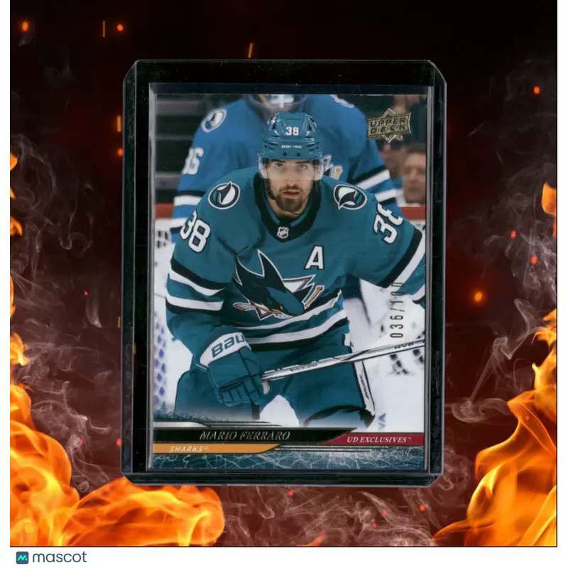 2024-25 Upper Deck Mario Ferraro UD Exclusives 036/100 #151