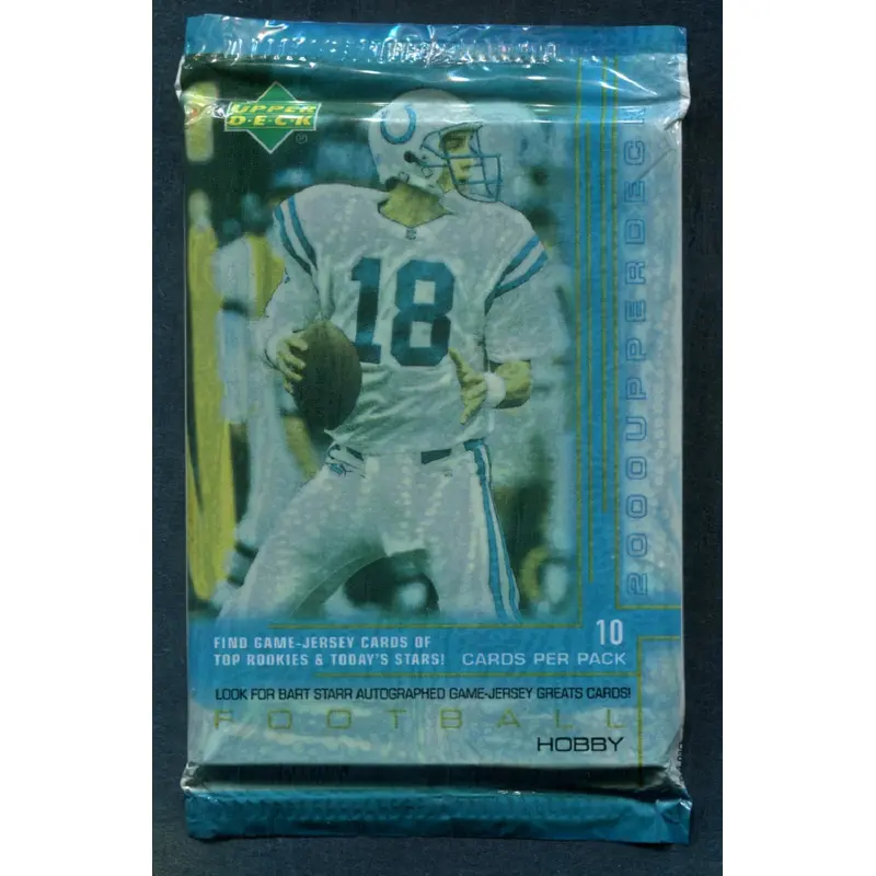 2000 Upper Deck Football Unopened Pack (Hobby)