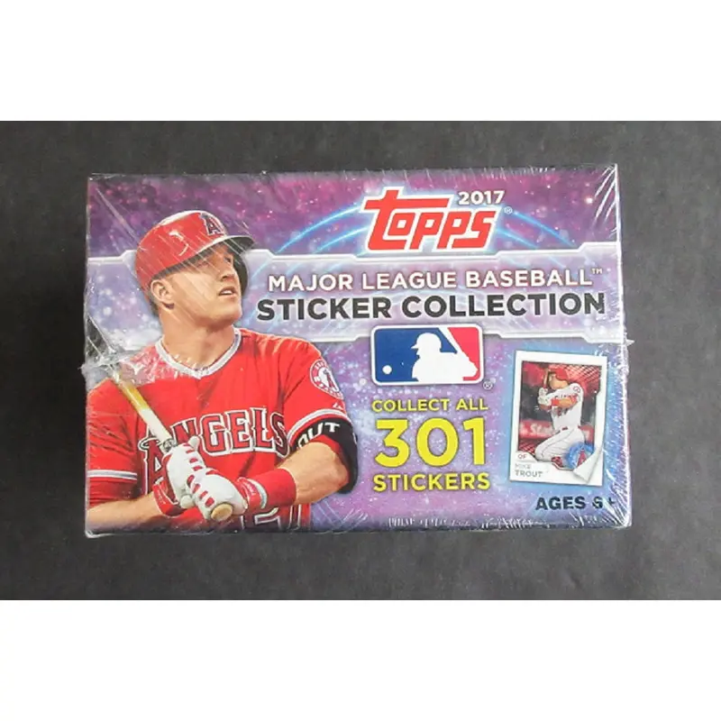 2017 Topps Major League Baseball Stickers Box (50/8)