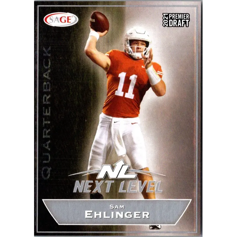 2021 SAGE Premier Draft Gold Sam Ehlinger #151
