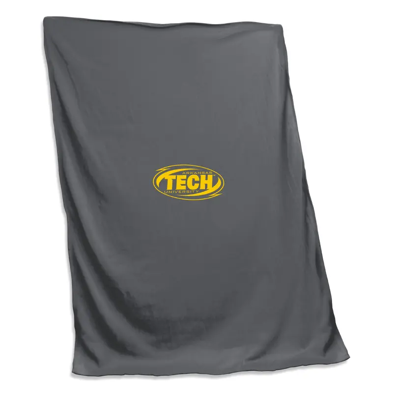 Arkansas Tech Custom Screenprinted Sweatshirt Blanket