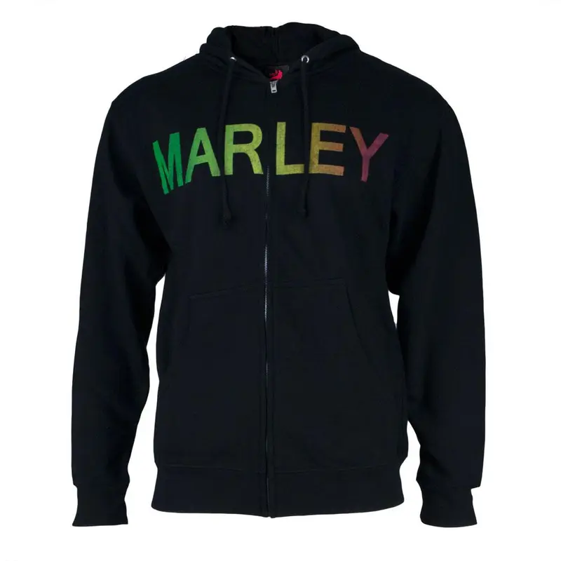 Bob Marley - Satisfy My Soul Mens Zip Hoodie