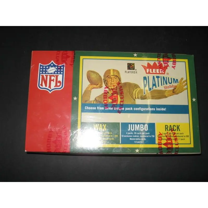 2003 Fleer Platinum Football Box (Hobby)
