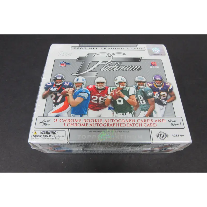 2009 Topps Platinum Football Box (Hobby)