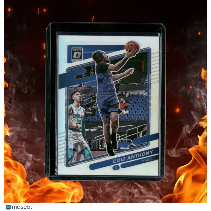 2021-22 Panini Donruss Optic Cole Anthony Holo Prizm #146