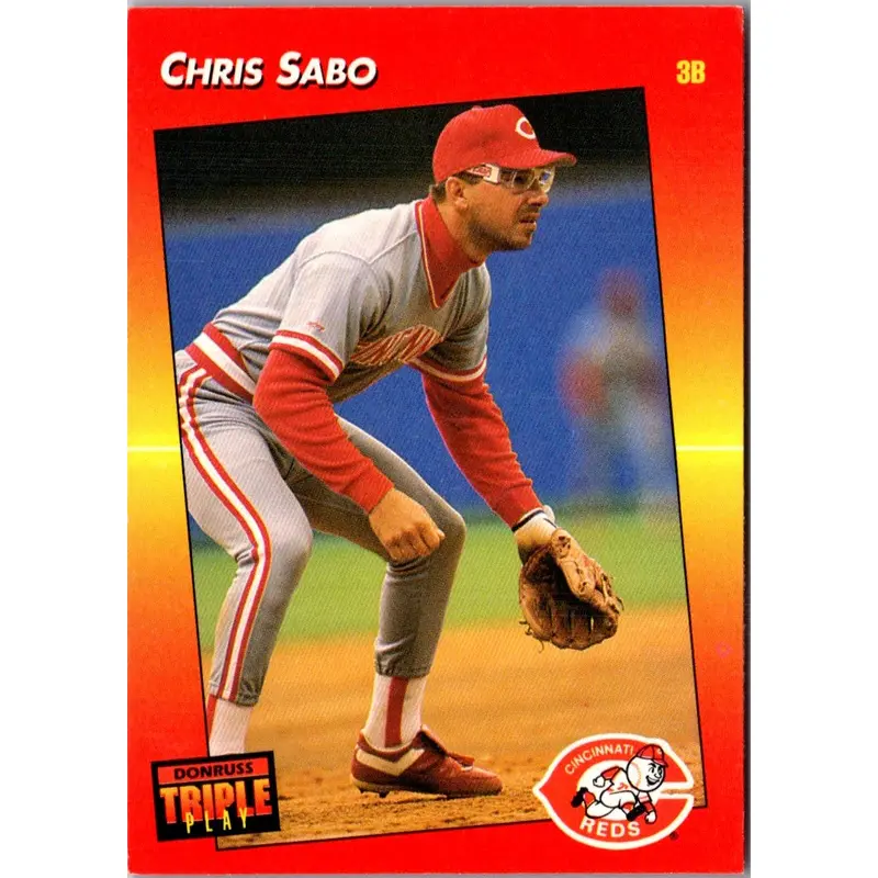 1992 Triple Play Chris Sabo #90