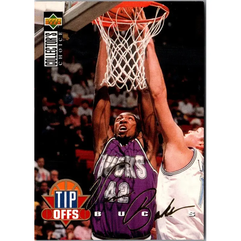 1994 Collector's Choice German Gold Signatures Vin Baker #180