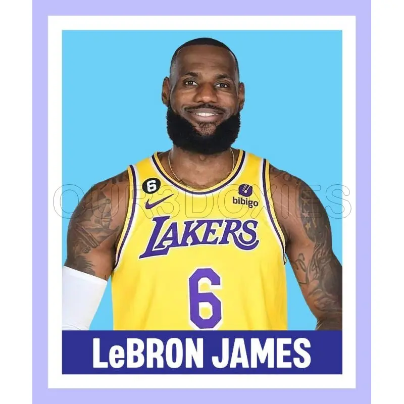 LeBron James 1948 Leaf Custom Card - 3935