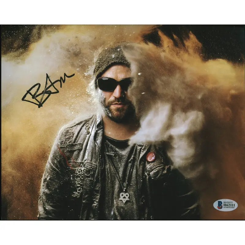 Bam Margera Jackass Authentic Signed 8x10 Photo Autographed BAS #H62111