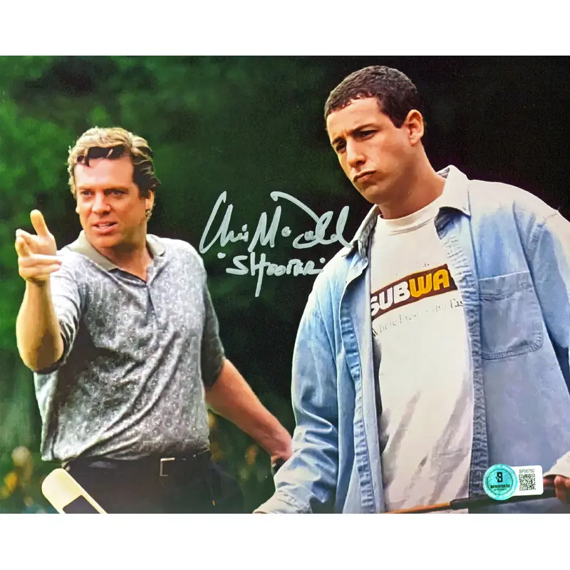 Christopher McDonald Happy Gilmore "Shooter" Authentic Signed 8x10 Photo BAS