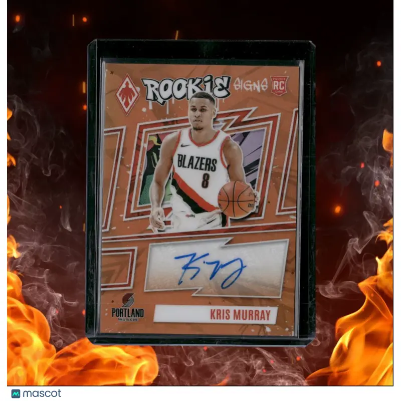 2023-24 Panini Phoenix Kris Murray Signs Orange Rookie Auto 09/49 #RS-KMY
