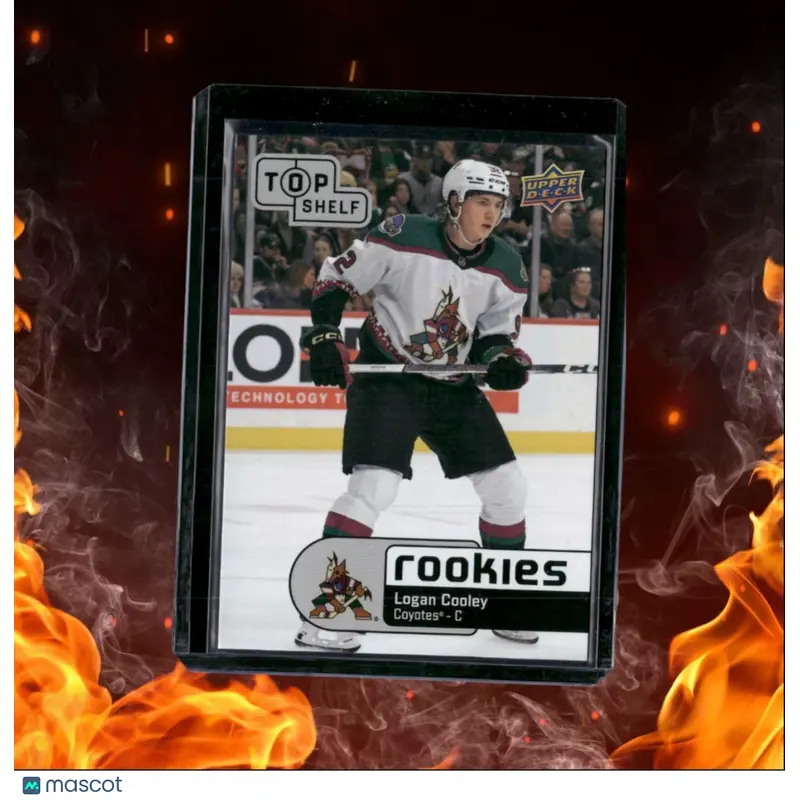 2024-25 Upper Deck The National Logan Cooley Top Shelf (C) Rookie #TS-5