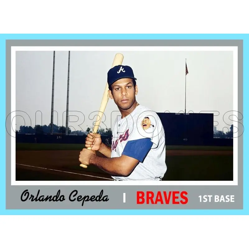 Orlando Cepeda 1970 Topps Custom Card - 4557